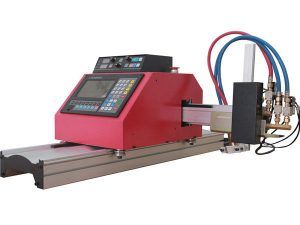 2017 hot sale portable gantry cnc flame plasma cutting machine na may THC para sa bakal